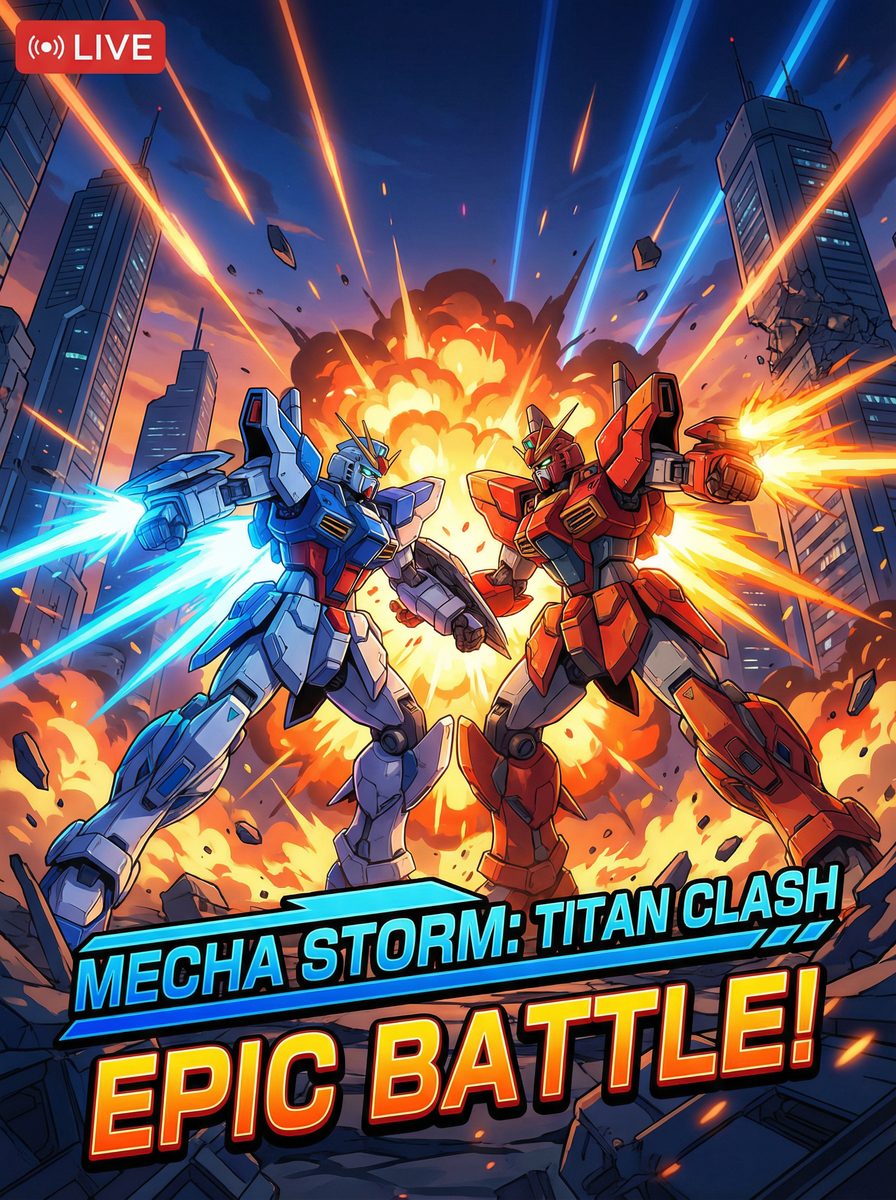 萝莉岛动漫-机甲风暴