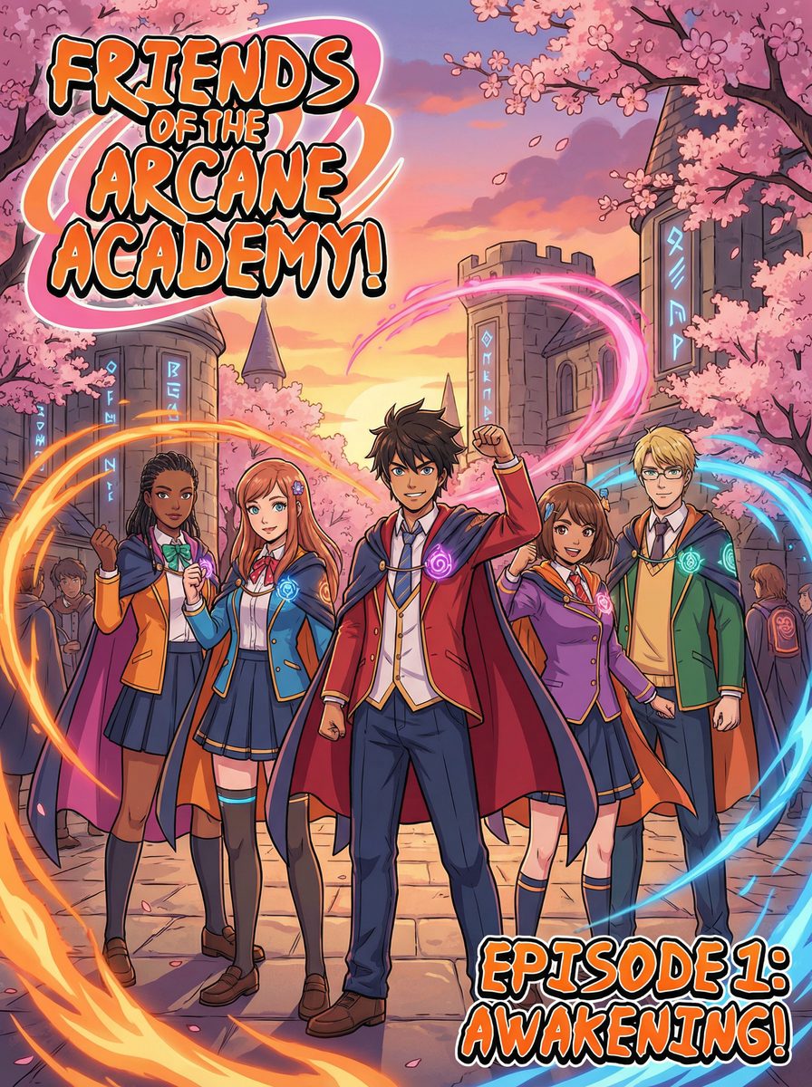 萝莉岛动漫-魔法学院